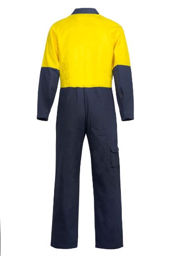 Picture of HI VIS TWO TONE COVERALLS